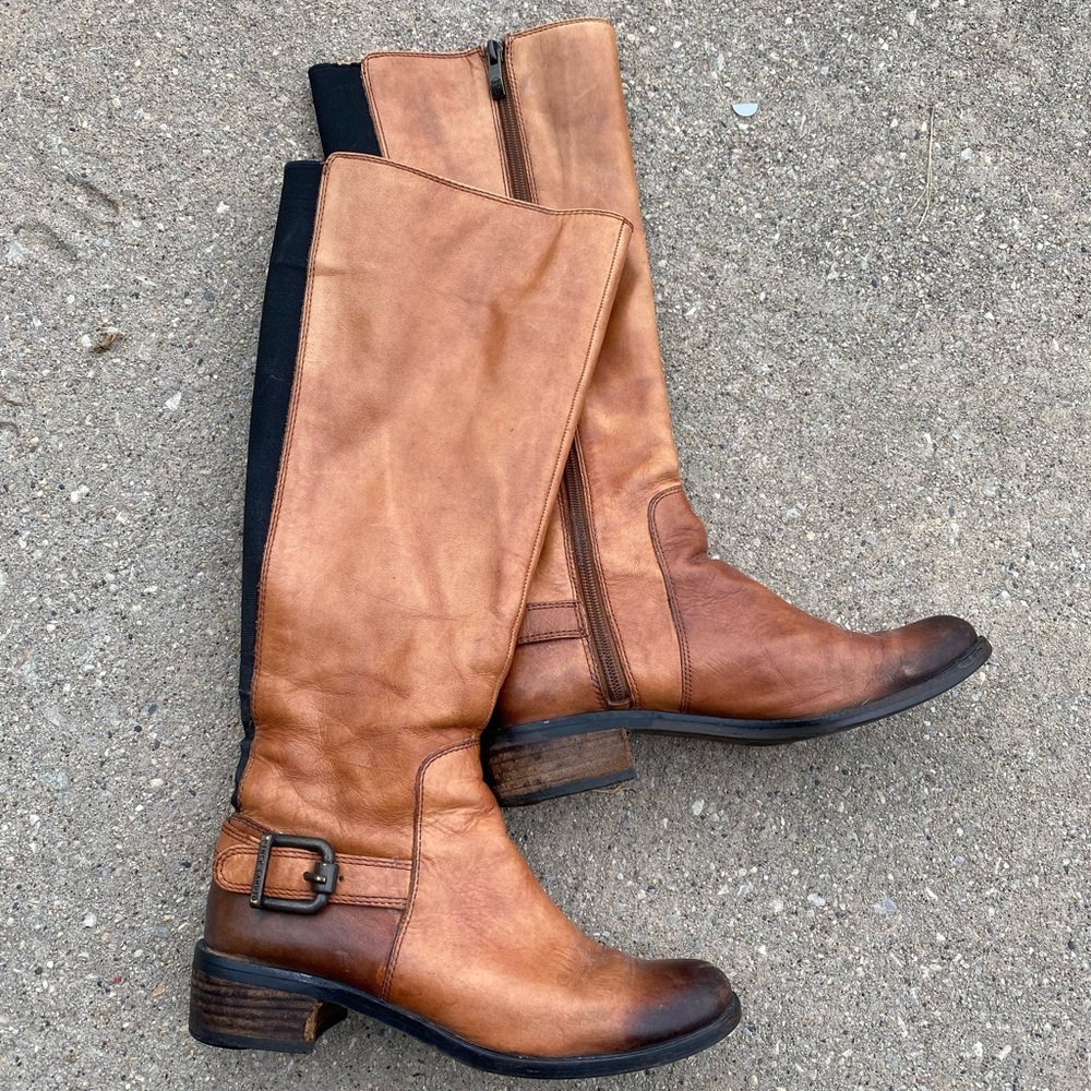 🌈 Vince Camuto Leather Knee-High Boots - Women’s Size 6